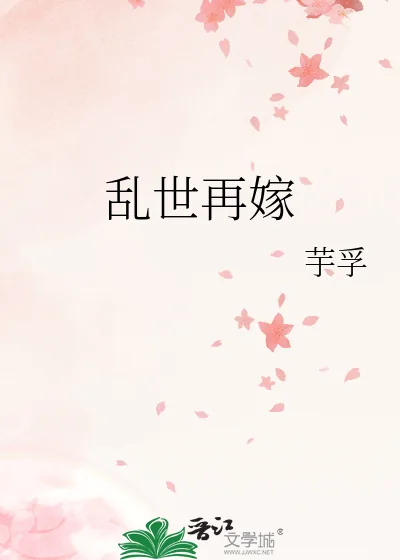 《乱世再嫁》小说封面